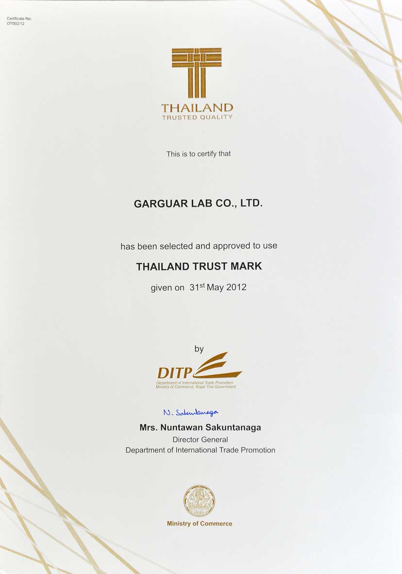 THAILAND TRUSTED QUALITY